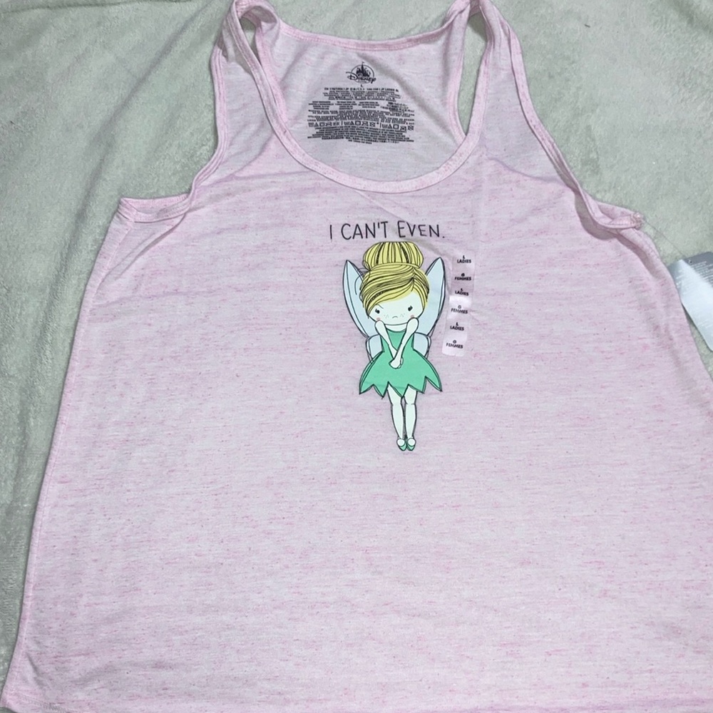 Tank top Disney tinker Bell New 🧚‍♂️❤️🩵